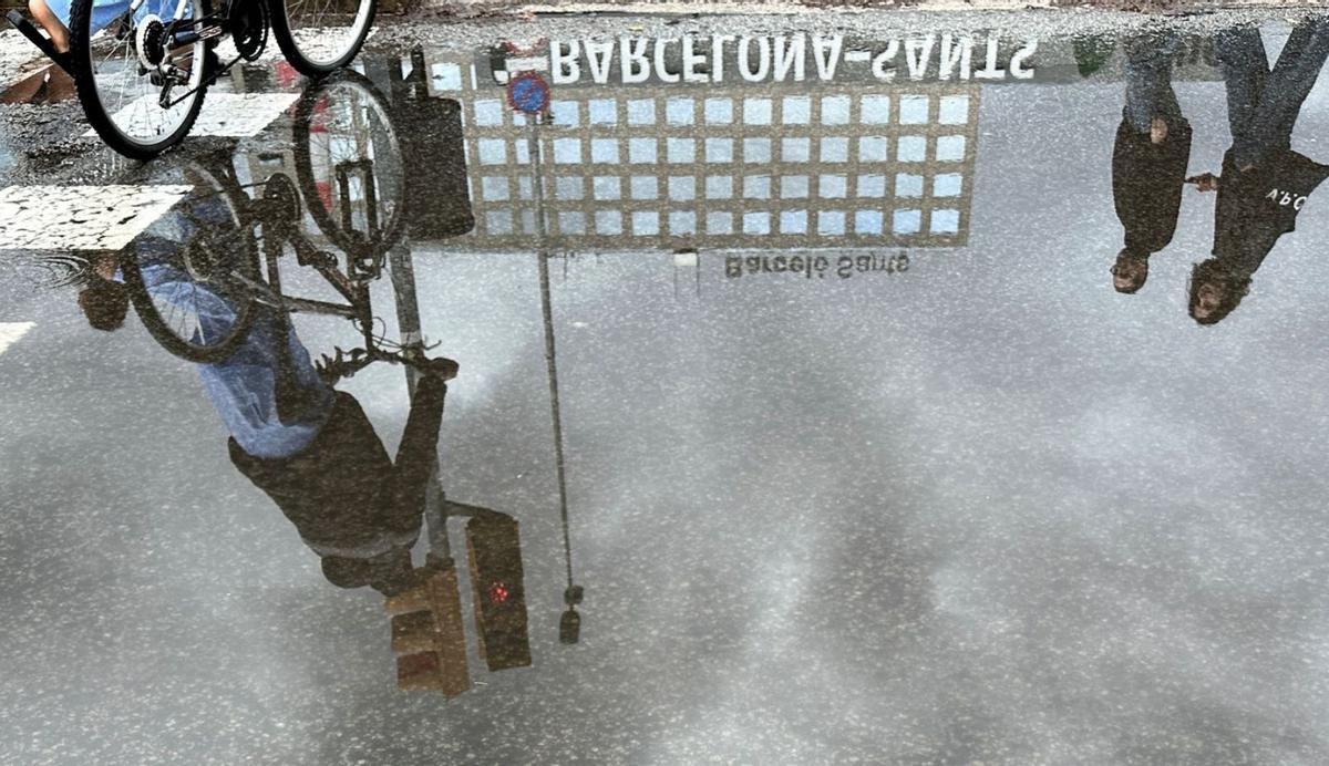 Diversos punts de Catalunya viuen el seu dia més plujós des del 2020