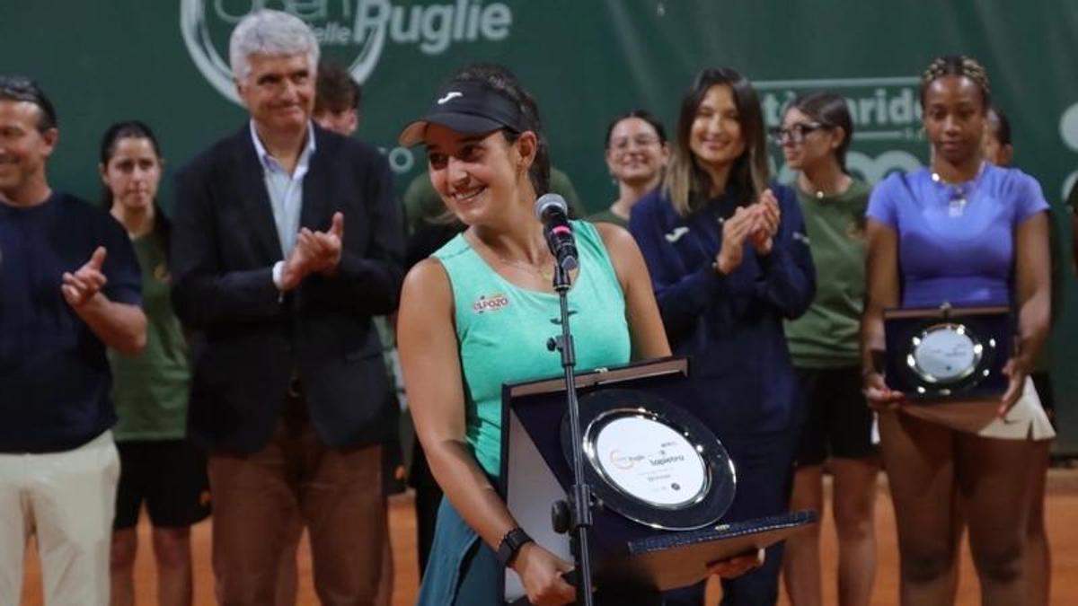 Leyre Romero conquista su primer título WTA 125 en Foggia
