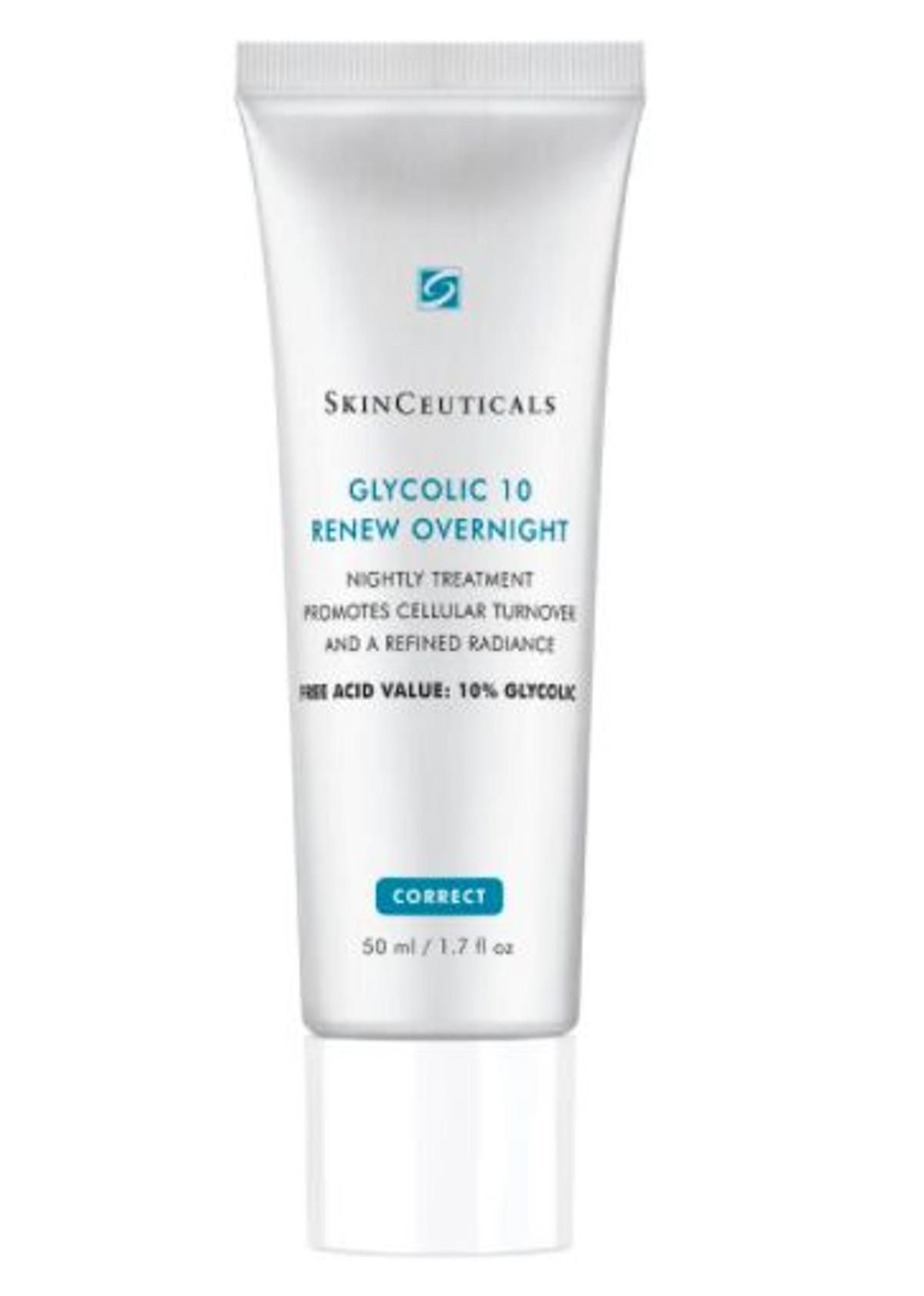 Crema correctora de noche Glycolic 10 Renew de SkinCeuticals