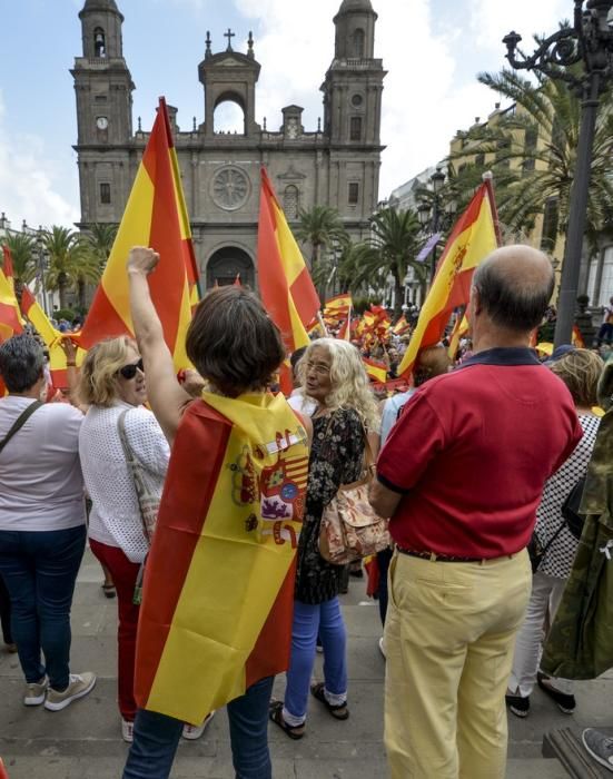 30/09/2017 LAS PALMAS DE GRAN CANARIA. Manifestación contra el 1-0 de San Telmo a Santa Ana. FOTO: J. PEREZ CURBELO