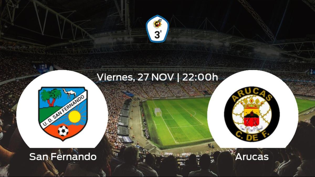 Jornada 6 de la Tercera División: previa del duelo San Fernando - Arucas