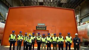 Fotogalería | La delegación de eurodiputados visita Almaraz y conoce de primera mano el funcionamiento de la central nuclear