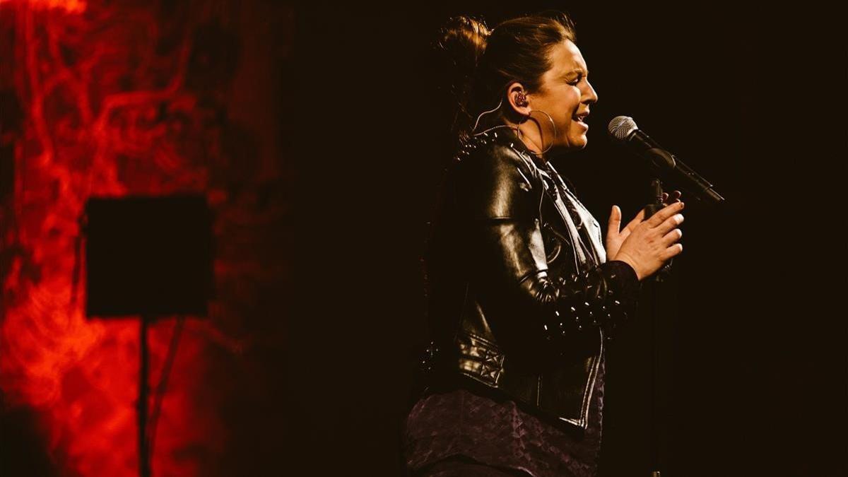 Niña Pastori, en el Palau de la Música