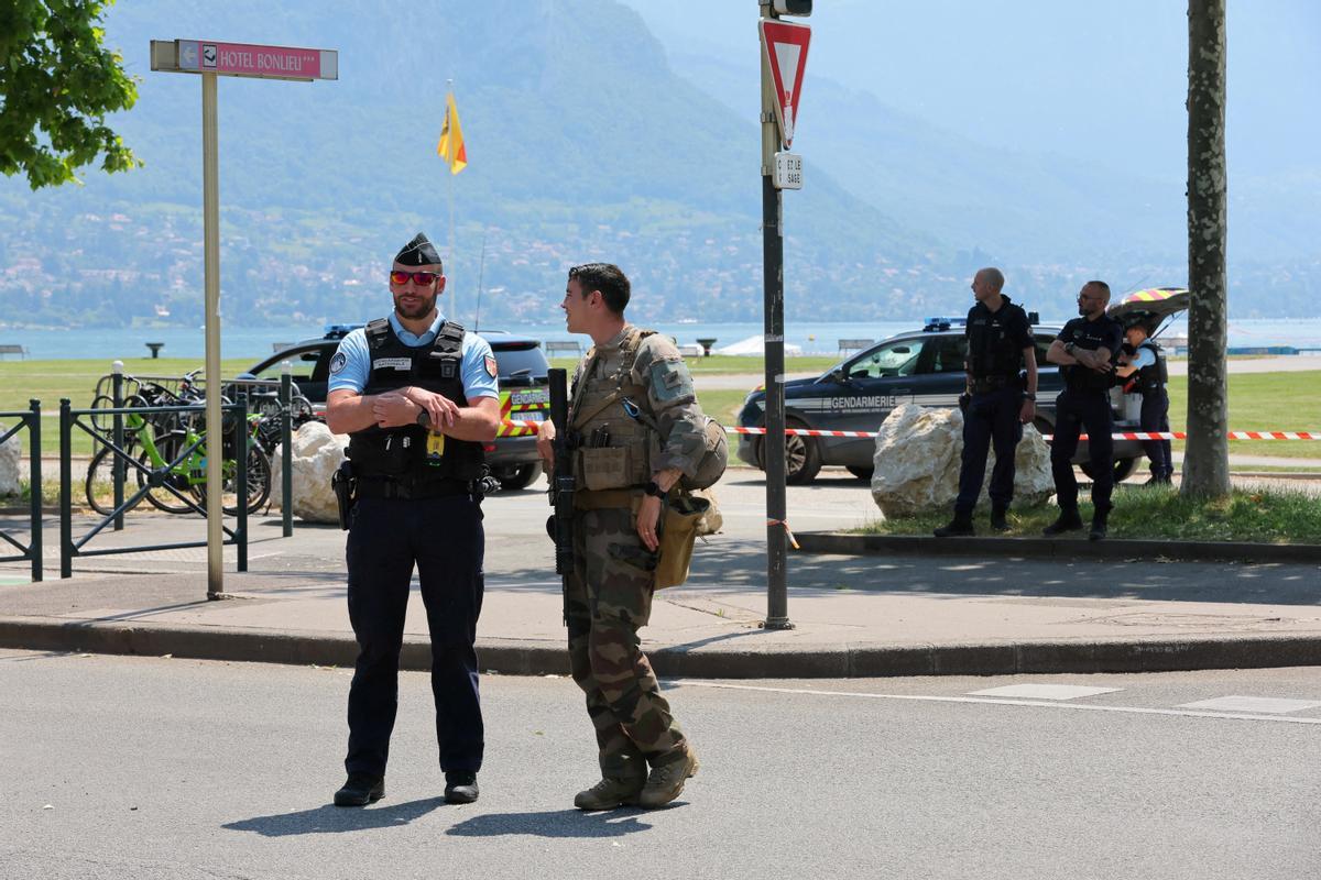 Ataque con cuchillo en un parque infantil en Annecy (Francia)