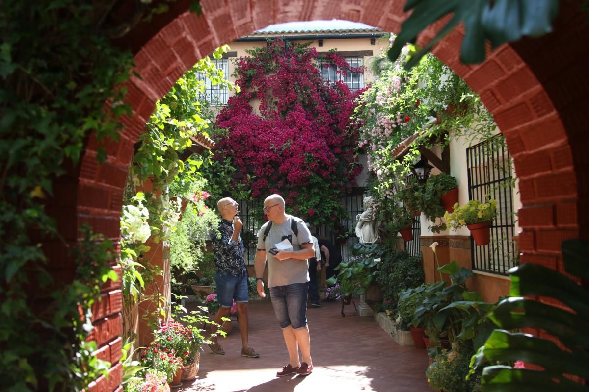 Paseando por los patios de San Pedro y Santiago