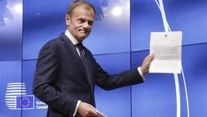 El expresidente del Consejo Europea, el polaco Donald Tusk.