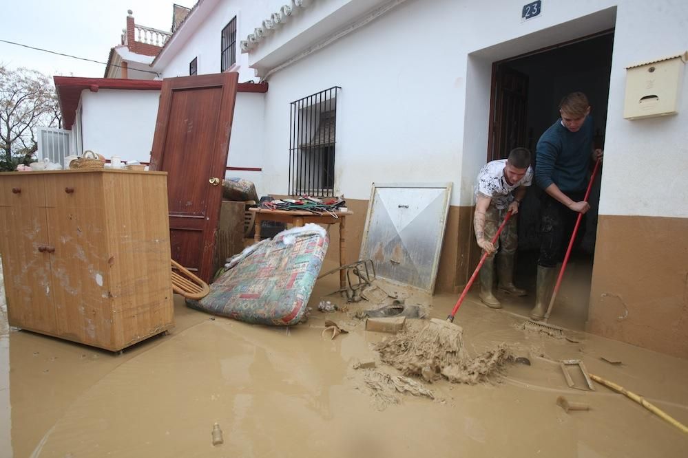 Cártama trata de volver a la normalidad tras el temporal