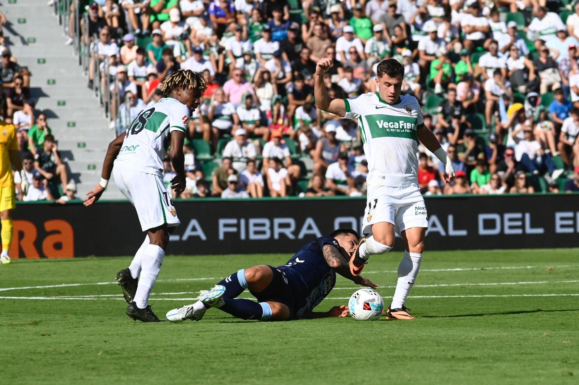 Las imágenes del Elche CF - Celta de Vigo