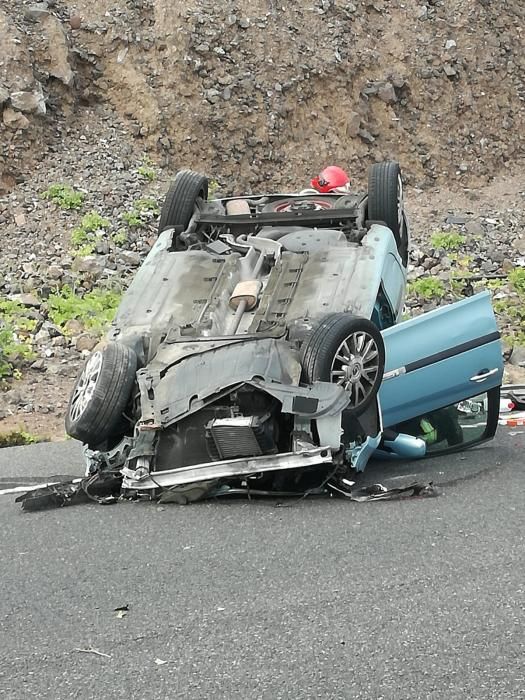 Vuelco en El Rincón