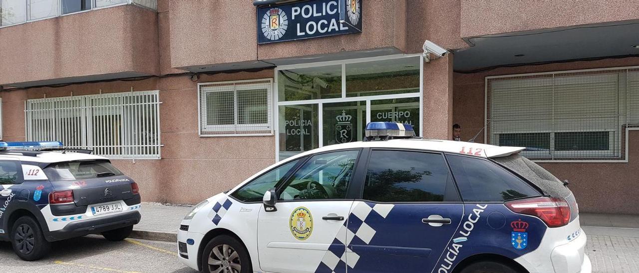 La sede de la Policía Local en la localidad de Redondela.