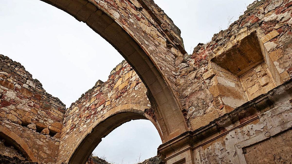 El convento que fue palomar, huerta y ruinas