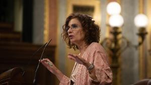 La vicepresidenta primera y ministra de Hacienda, María Jesús Montero