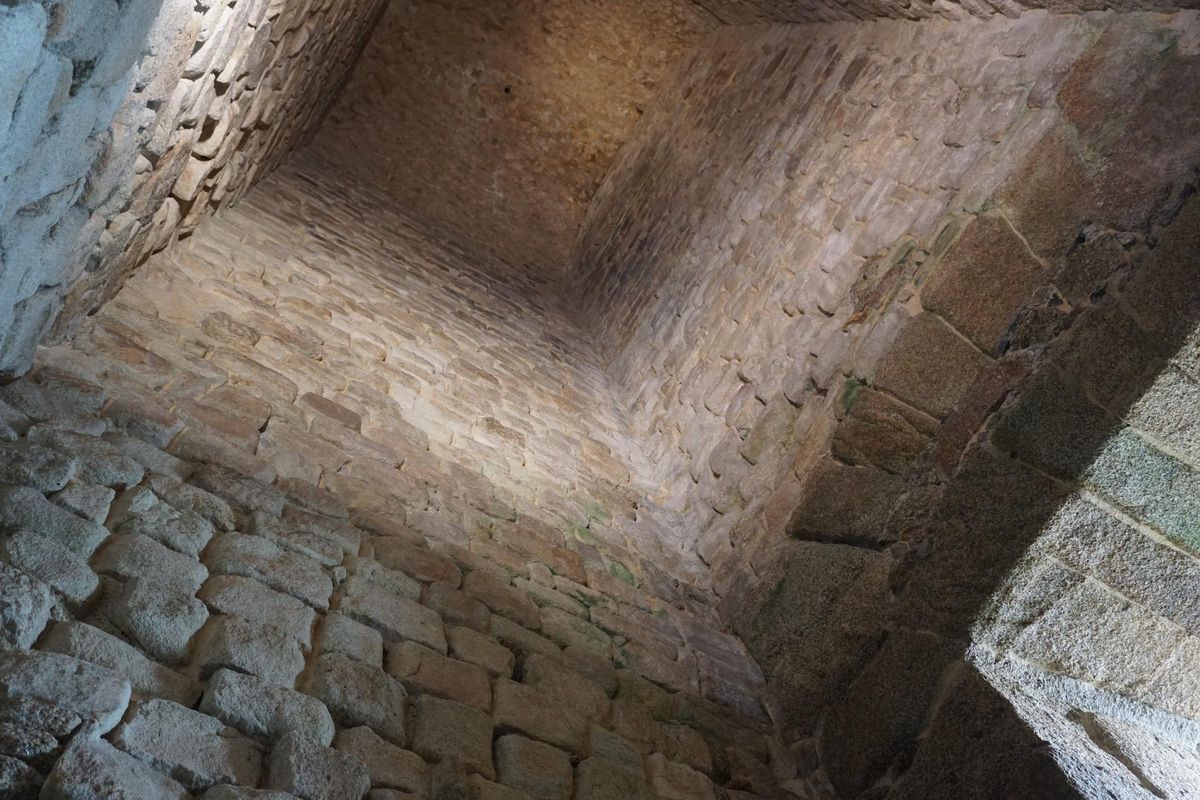 "Sala de la reina" en la Torre de Hércules