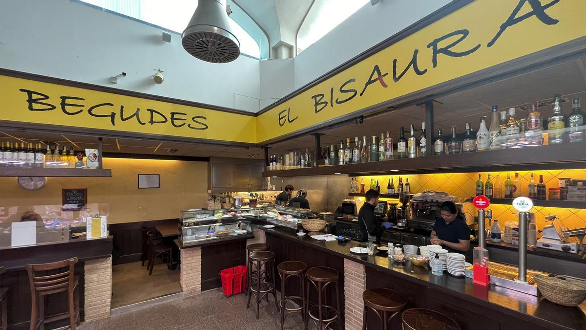 El Bisaura, casa de comidas del mercado de Les Corts.