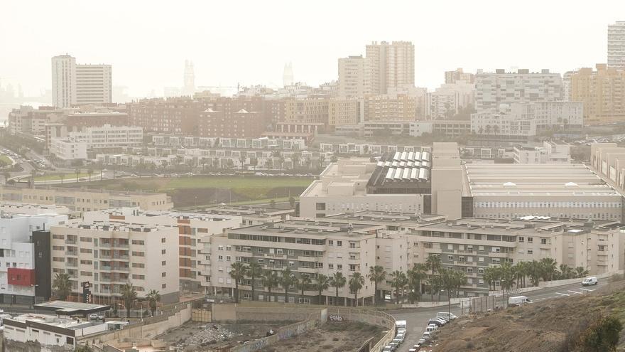 El temporal de mar 'engulle' el pueblo de Arrieta (Haría, Lanzarote)