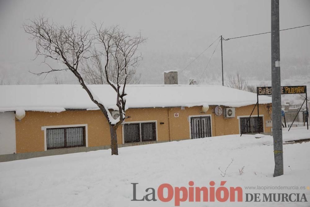 Nieve en el Noroeste de la Región