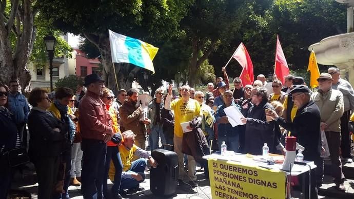 Manifestación de jubilados y pensionistas en Canarias (26/05/2018)