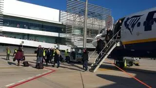 Aeropuerto de Corvera: la mitad de pasajeros que en San Javier