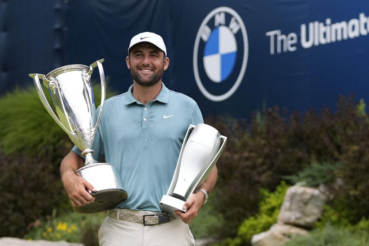 Scheffler llega de ganar en el BMW y también quiere hacerlo esta semana en el torneo final del play-off FedEx en Atlanta