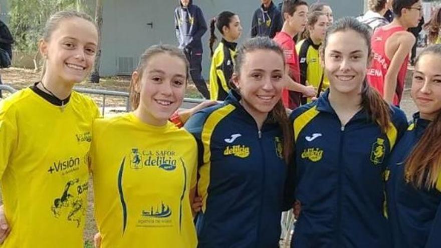 Las cadetes del Safor también van al Nacional de cross.