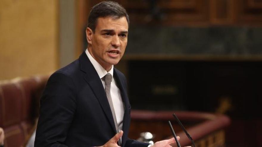 Pedro Sánchez pide a Rajoy que dimita y ponga fin a la moción de censura