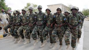 Archivo - Militares de Somalia