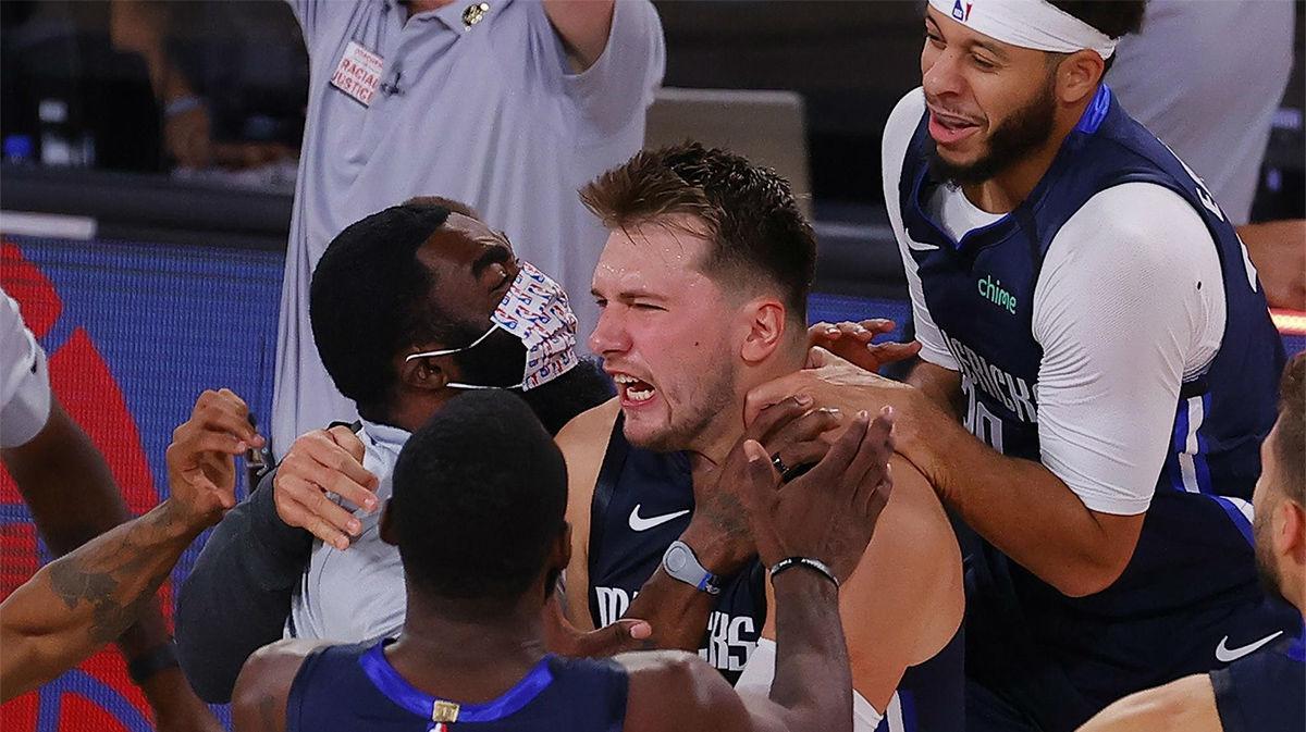 Doncic da el triunfo a Dallas con un triple sbre la bocina