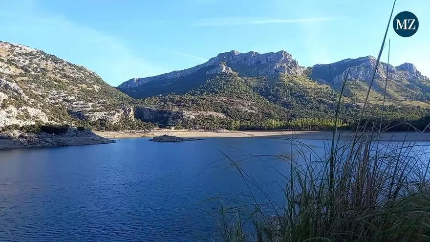 Urlaub auf Mallorca: So sieht es Mitte September am Stausee Gorg Blau aus