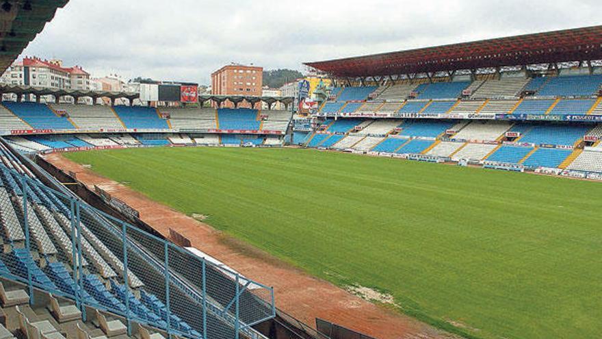 Vista interior del estadio de Balaídos que sigue su carrera en busca del Mundial. // FDV