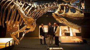 BARCELONA 25/10/2023 ICULT Exposición Dinosaurios en la Patagonia en el Cosmocaixa FOTO ELISENDA PONS