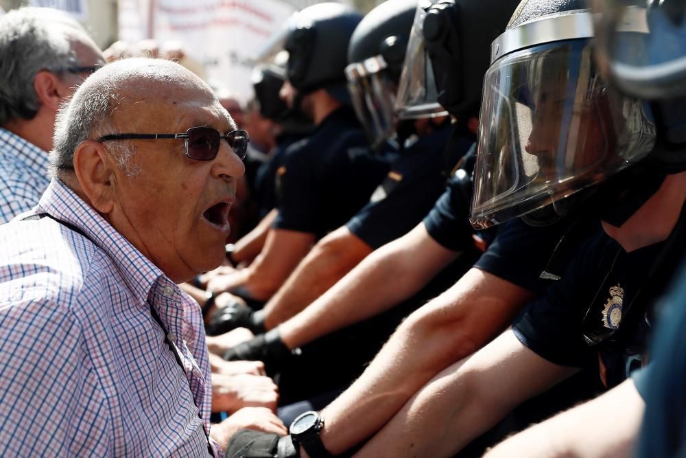 Protesta davant del Congrés