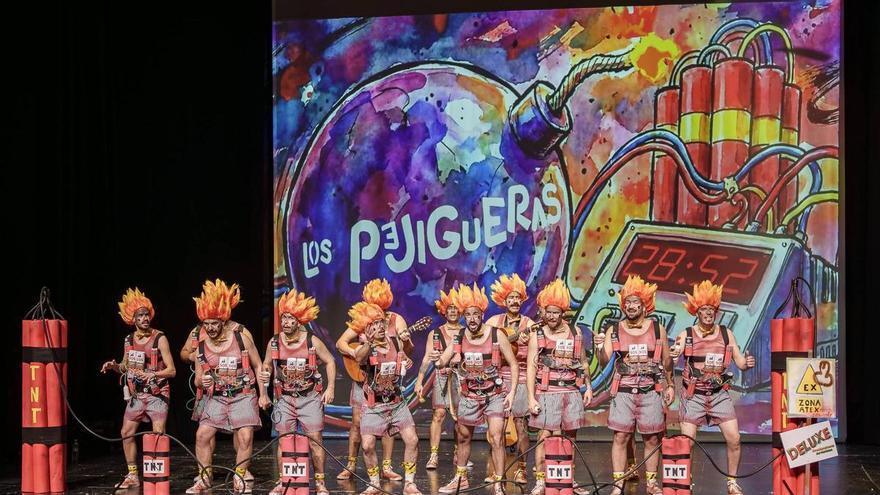 Fotogalería | Las imágenes de la gran final del Concurso de Agrupaciones del Carnaval Romano de Mérida