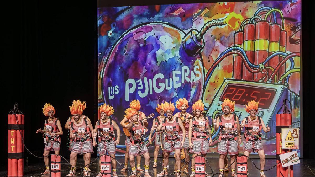Fotogalería | Las imágenes de la gran final del Concurso de Agrupaciones del Carnaval Romano de Mérida