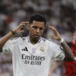 Rodrygo Goes lamenta una ocasión fallada durante un partido contra el Mallorca