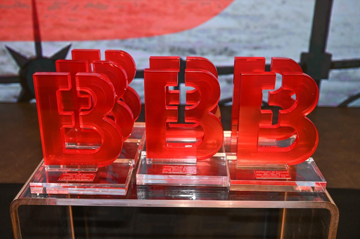 Galardones de los Premio Empresario de Badajoz.