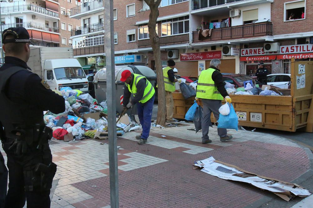 Empieza la recogida de basura de una empresa externa