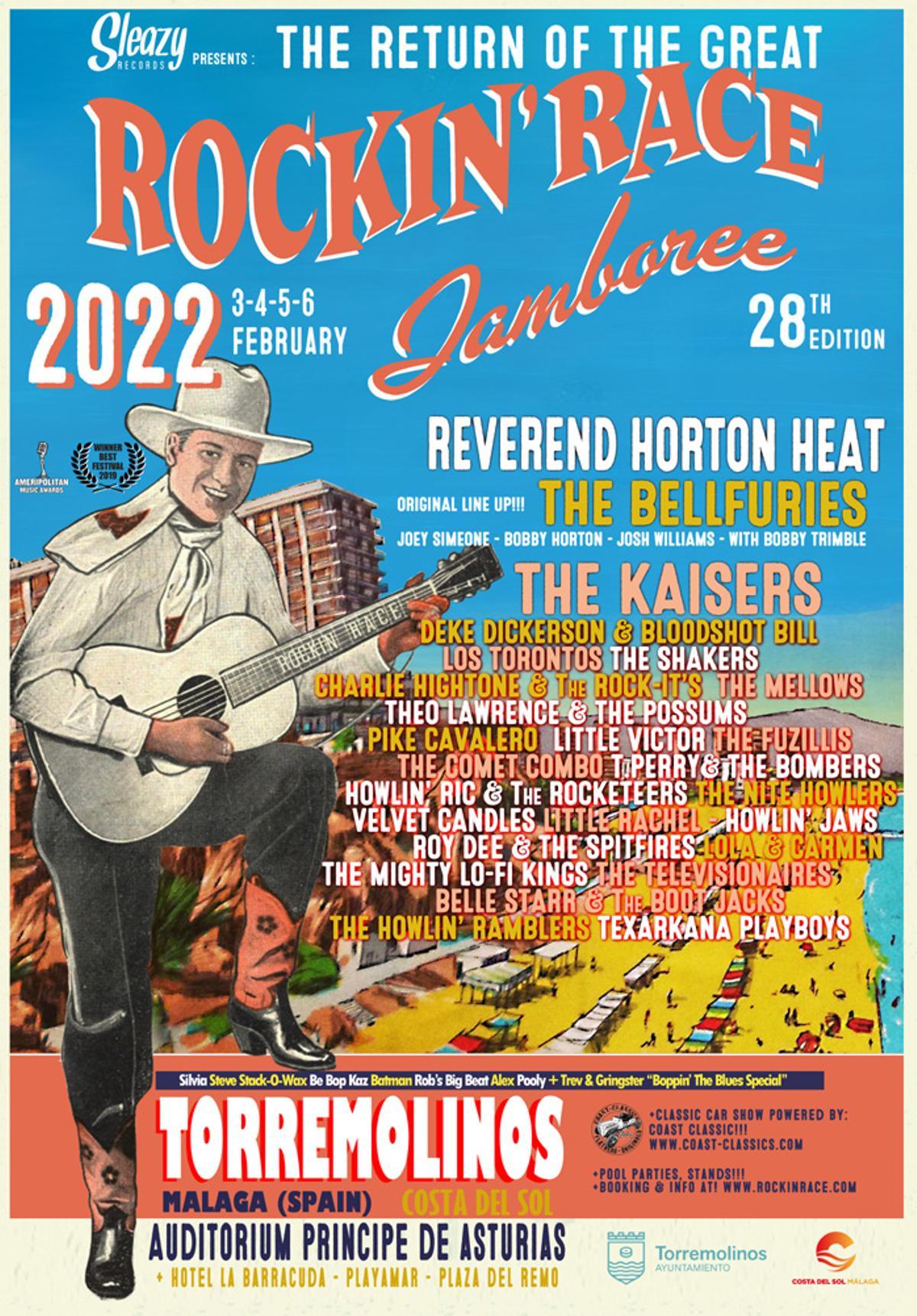 Cartel del 28º Rockin Race Jamboree.