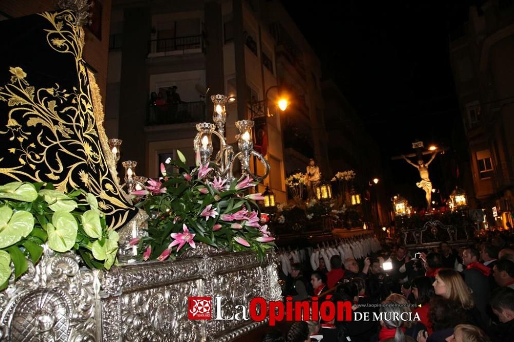 Encuentro en Lorca del Cristo de la Sangre, Señor de la Penitencia y la Virgen de la Soledad