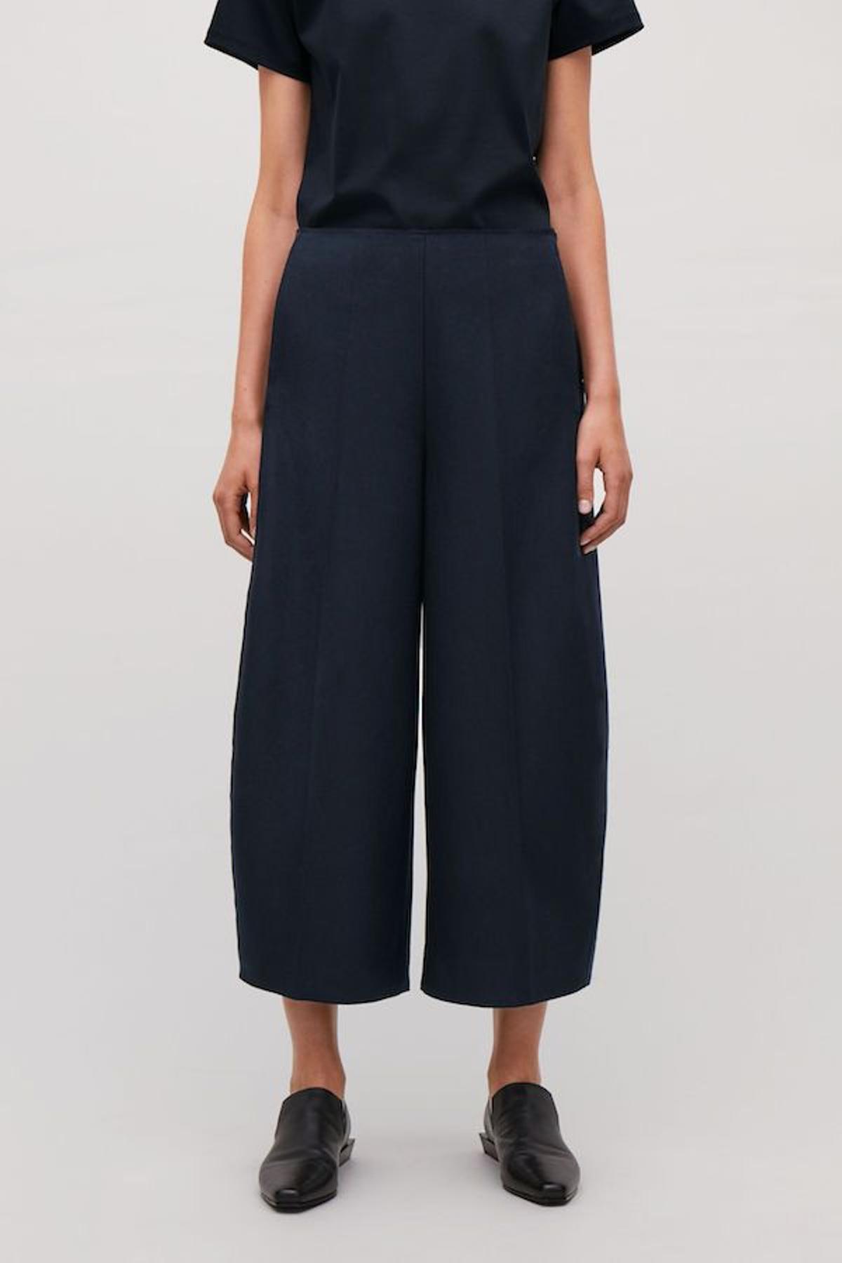 El pantalón culotte minimalista