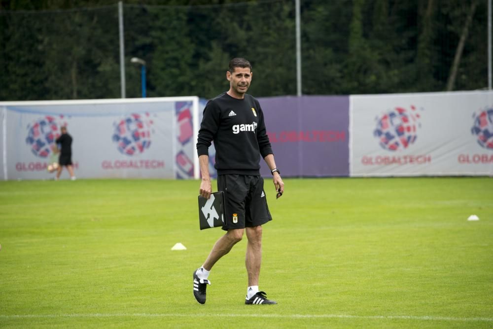 Entrenamiento del Real Oviedo