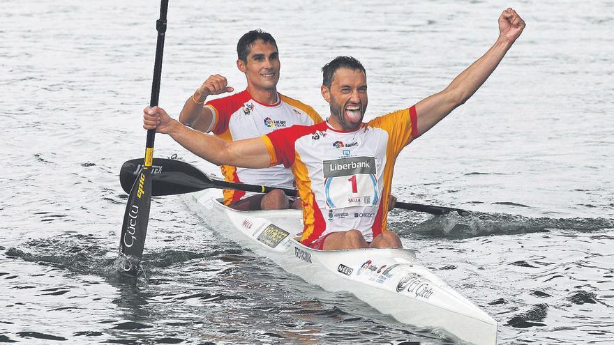 El español Walter Bouzan se hace con la plata en K1 5.000 metros