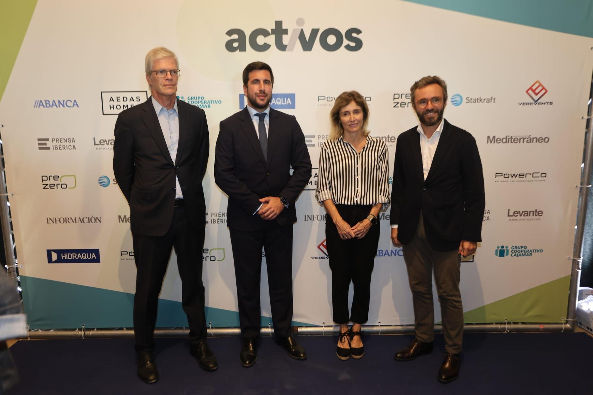 La presentación del suplemento económico 'activos' de Prensa Ibérica en València, en imágenes