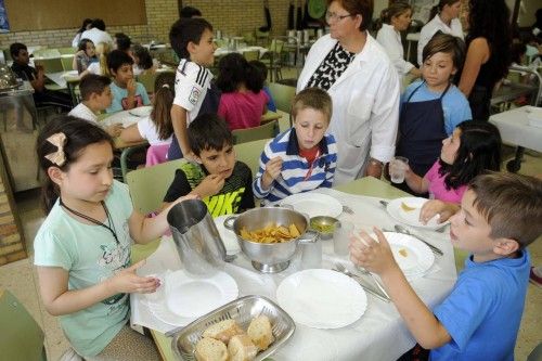 Menú escolar con sabor a México