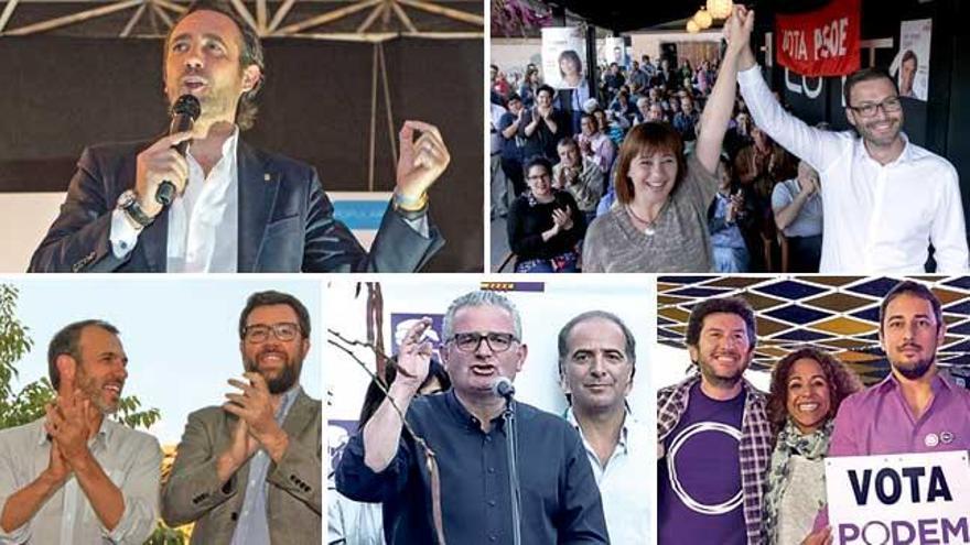 Los partidos cierran la campaña en un ambiente de incertidumbre