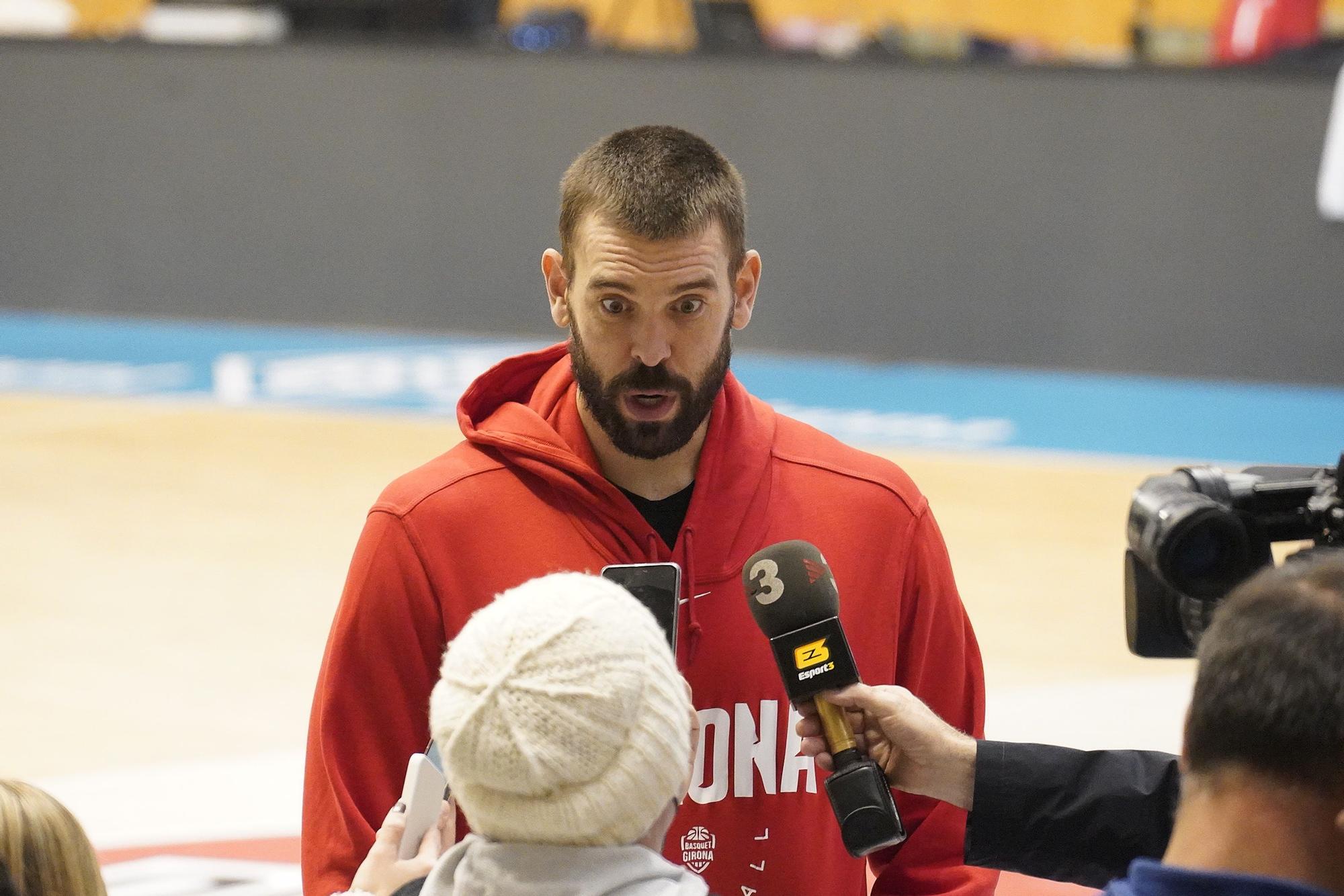 Marc Gasol: «Sento papallones pel debut»