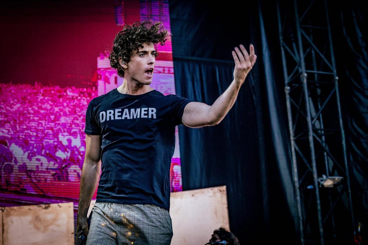 Guitarricadelafuente durante su actuación en la jornada inaugural del Primavera Sound.