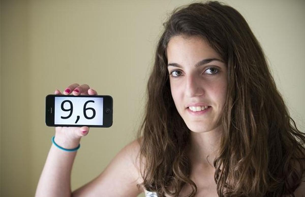 Silvia Pascual, la nota més alta de la selectivitat a Tarragona. Silvia Pascual, la nota més alta de la selectivitat a Tarragona.