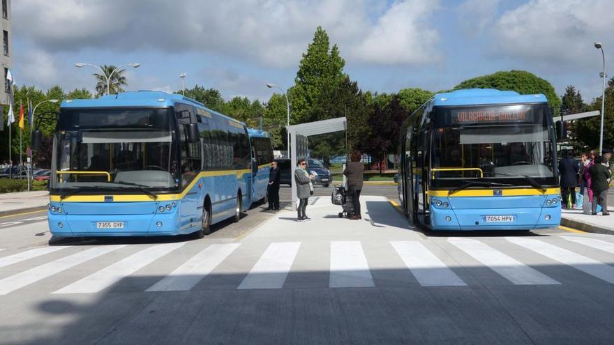 Estación de buses de Vilagarcía. // Noé Parga