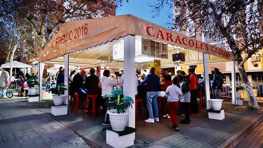 El Movimiento Ciudadano pide control en los veladores de los puestos de caracoles