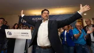 Resultado de las elecciones en Alicante: Barcala roza la mayoría absoluta